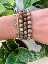 Load image into Gallery viewer, Black Moonstone Bracelet