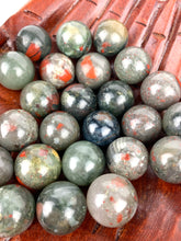 Load image into Gallery viewer, Mini Bloodstone Sphere