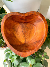 Load image into Gallery viewer, Wooden Heart Bowl