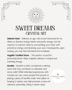Sweet Dreams Crystal Set