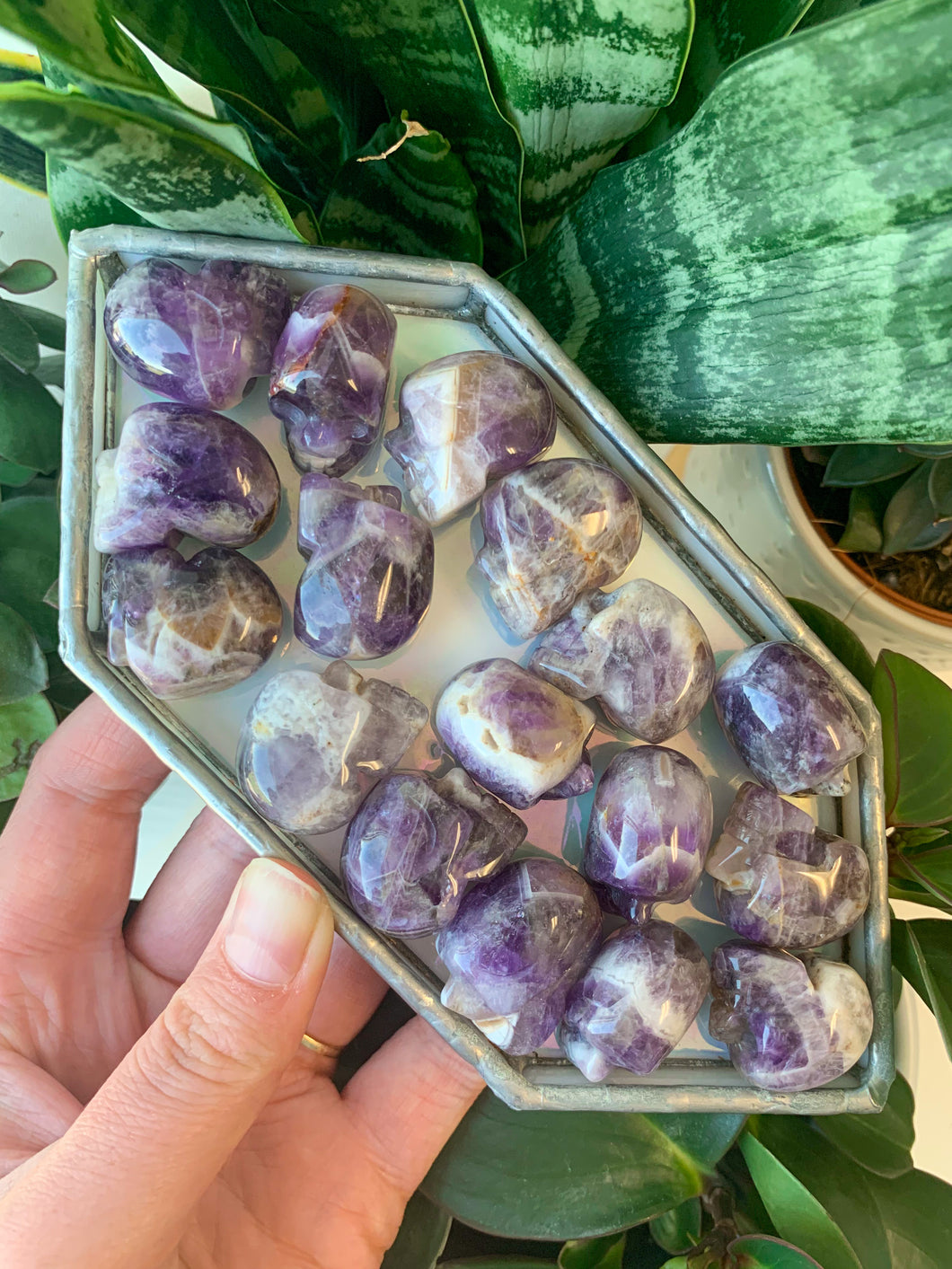 Mini 1'' Amethyst Skull