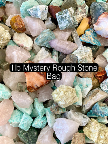 1LB Mystery Rough Stone Bag