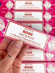 Satya Rose Incense - 15 Gram Pack