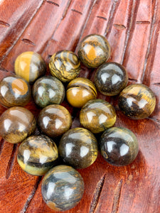 Mini Tiger Eye Sphere