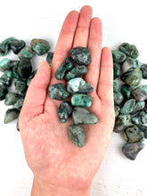 Load image into Gallery viewer, Emerald Tumbled Stones