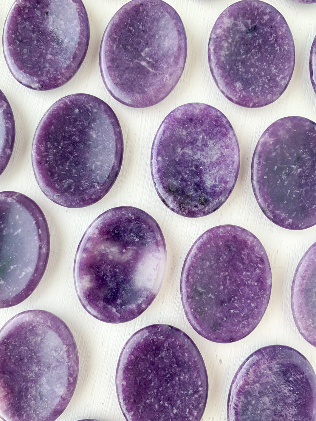 Lepidolite Worry Stone
