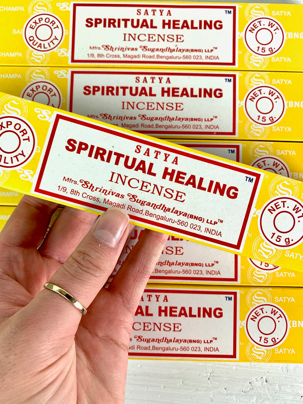 Satya Spiritual Healing Incense- 15 Gram Pack