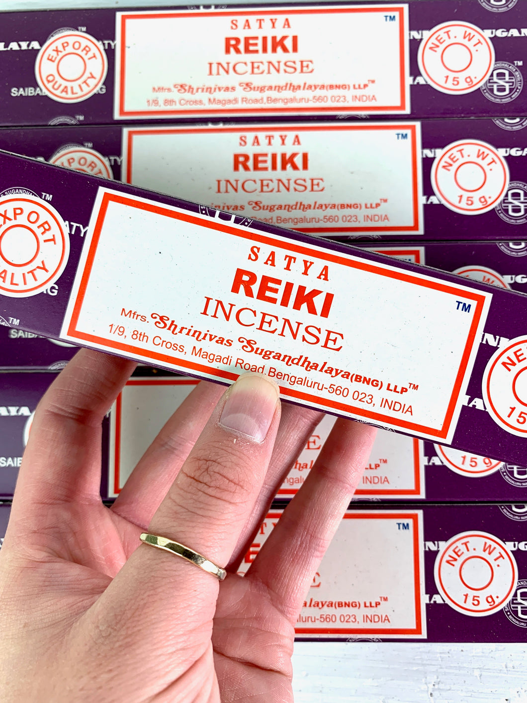 Satya Reiki Incense - 15 Gram Pack
