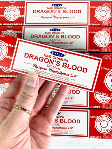 Satya Dragon's Blood Incense- 15 Gram Pack