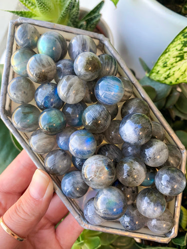 Mini Labradorite Sphere
