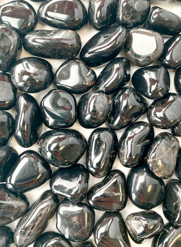 Black Onyx Tumbled Stone