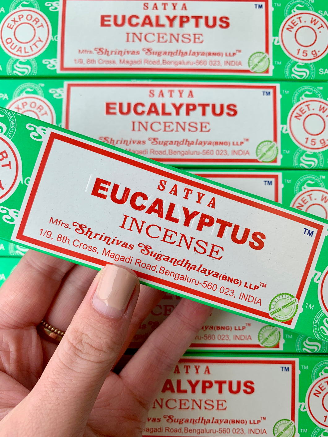 Satya Eucalyptus Incense- 15 Gram Pack