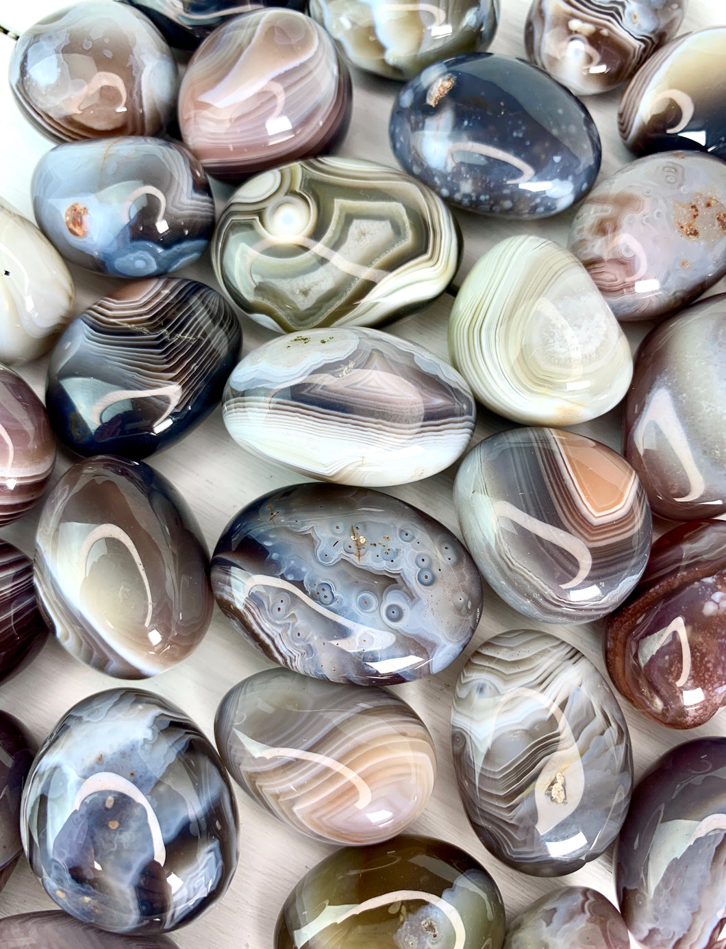 Botswana Agate Tumbled Stone