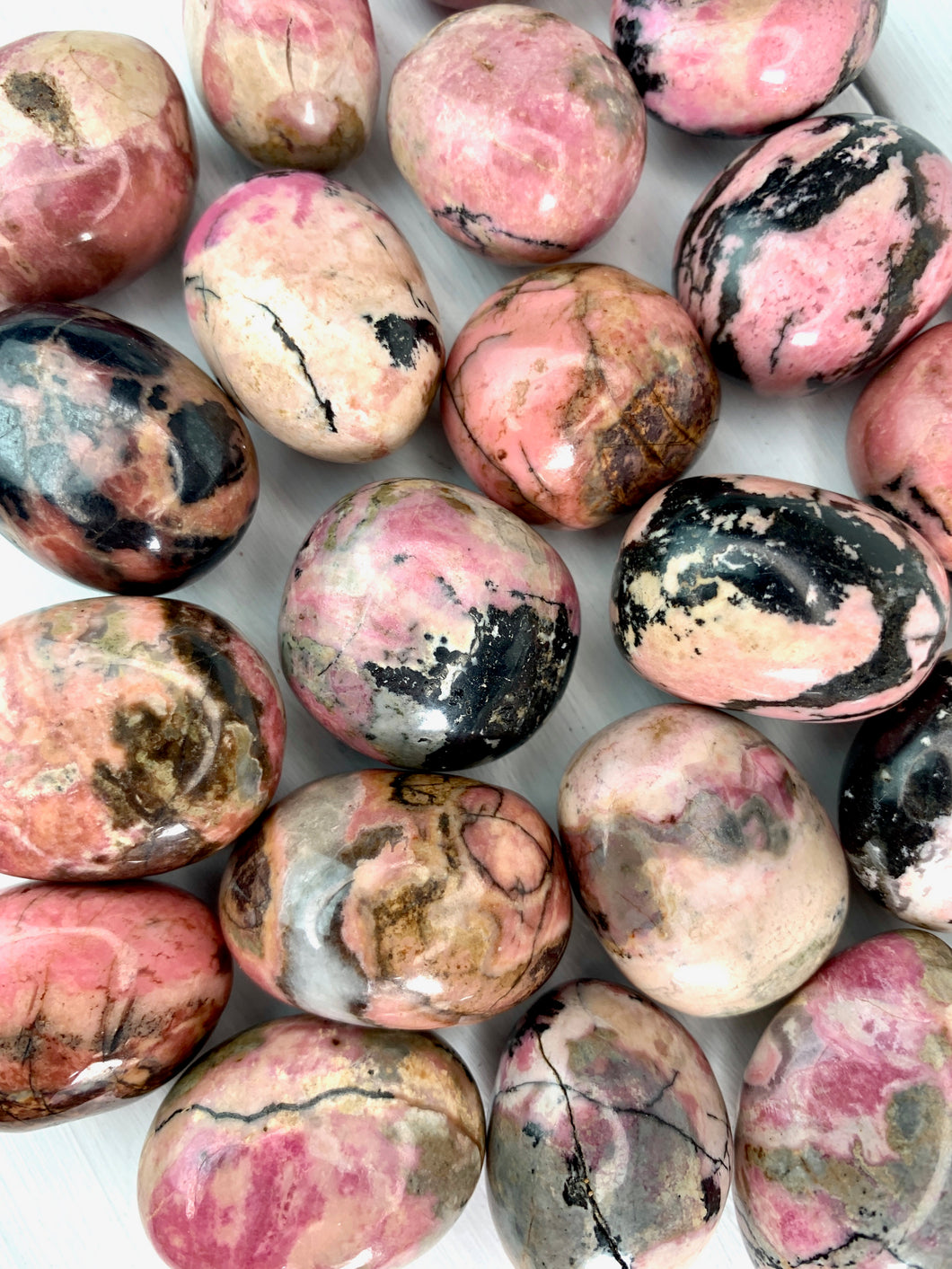 Small Rhodonite Tumbled Stone