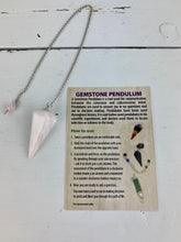 Load image into Gallery viewer, Crystal Pendulums